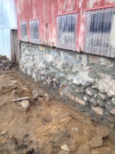 barn foundation