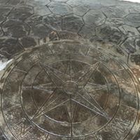 concrete compass